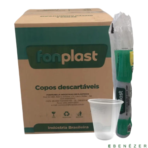 copo 180ml transparente fontplast 0367